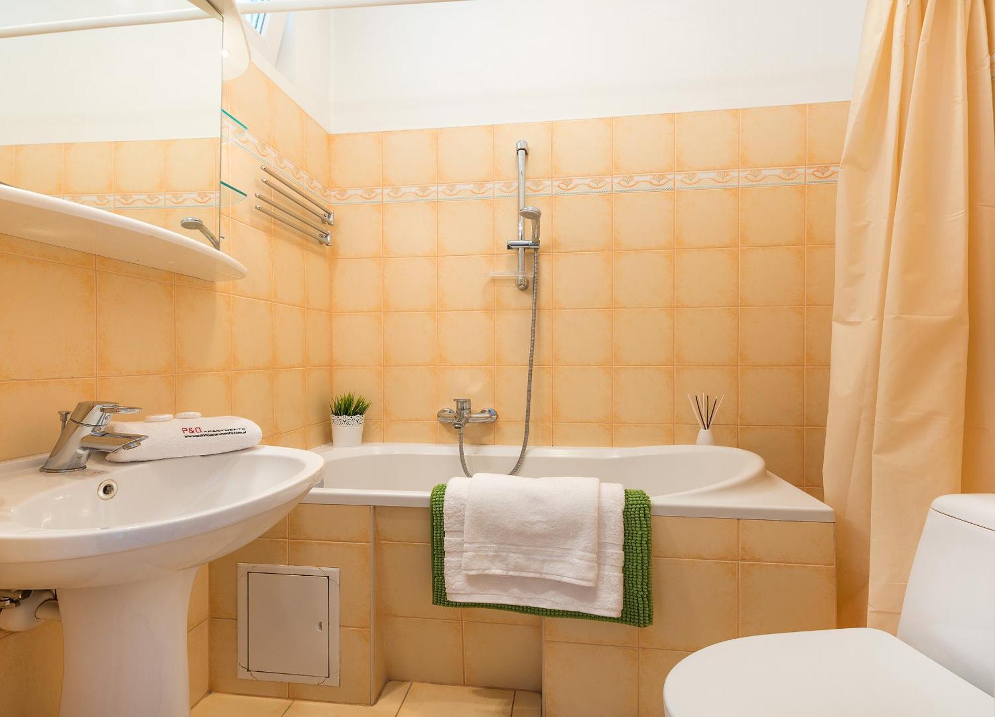 Zbawiciela Square P&O Serviced Apartments Warszawa Rum bild