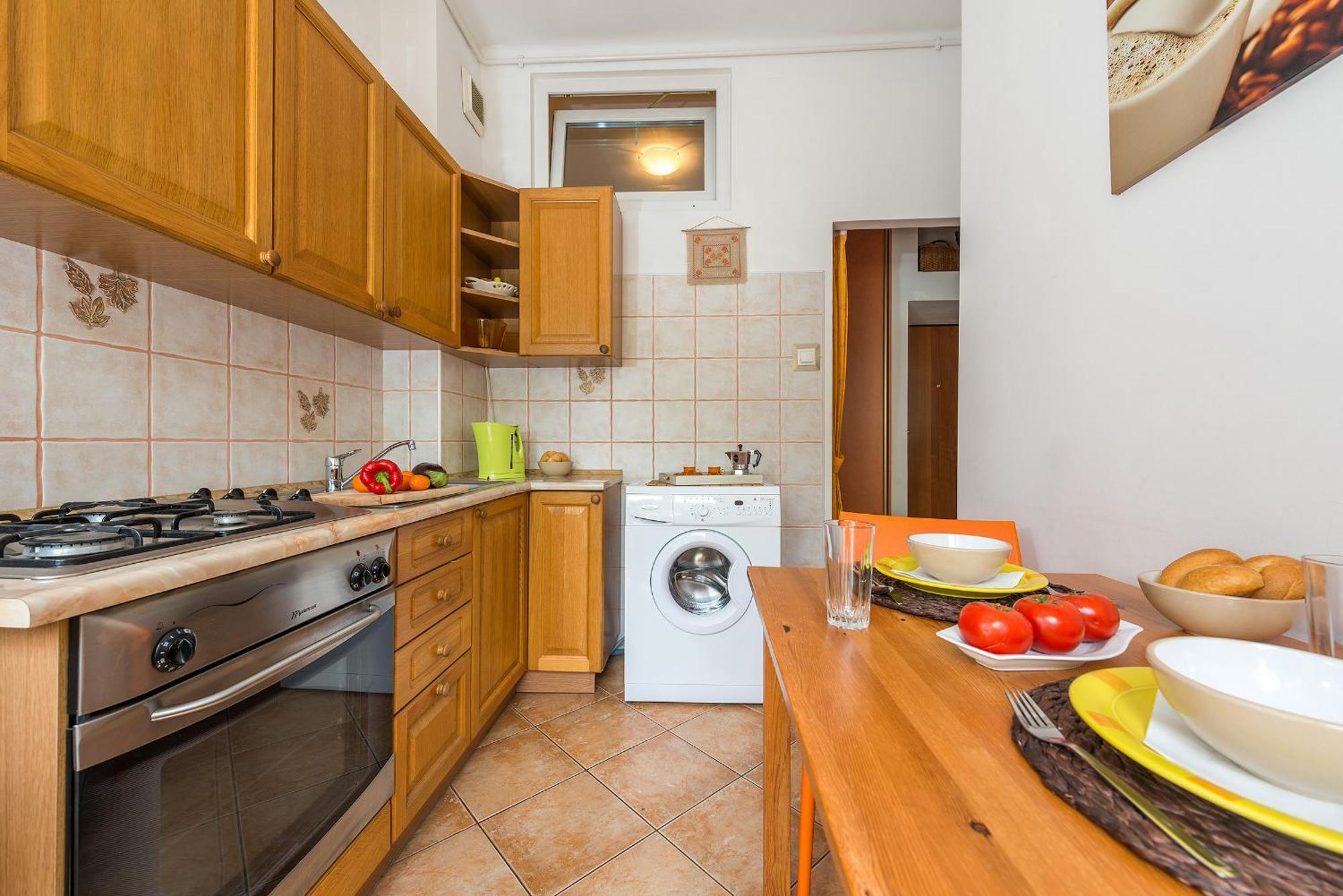 Zbawiciela Square P&O Serviced Apartments Warszawa Rum bild